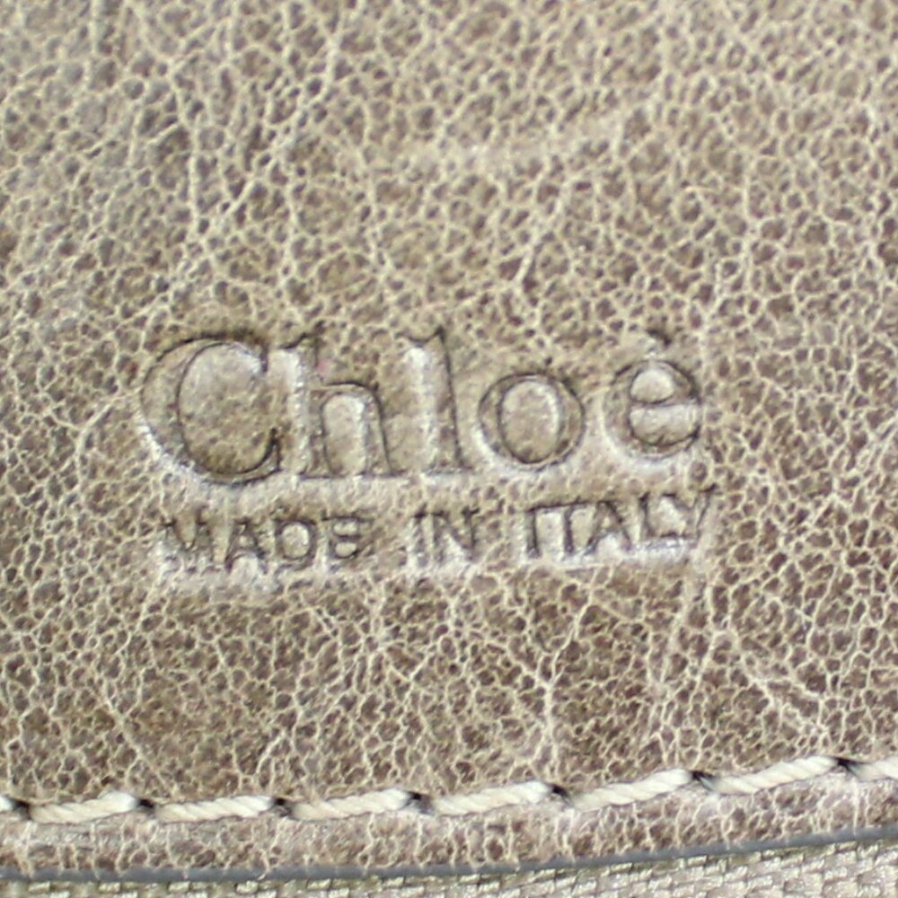 Chloé Heloise Brown Pebbled Leather Satchel Boho Luxe Designer Bag - Picture 9 of 11
